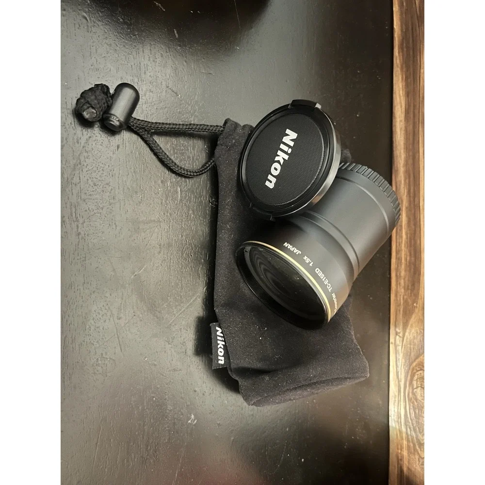 Nikon TC-E15ED Tele Converter 1.5x Camera Lens Made in Japan With Nikon Ur-E8‎